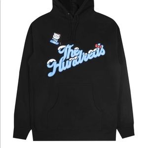 The Hundreds x Sanrio snowboarding hoodie